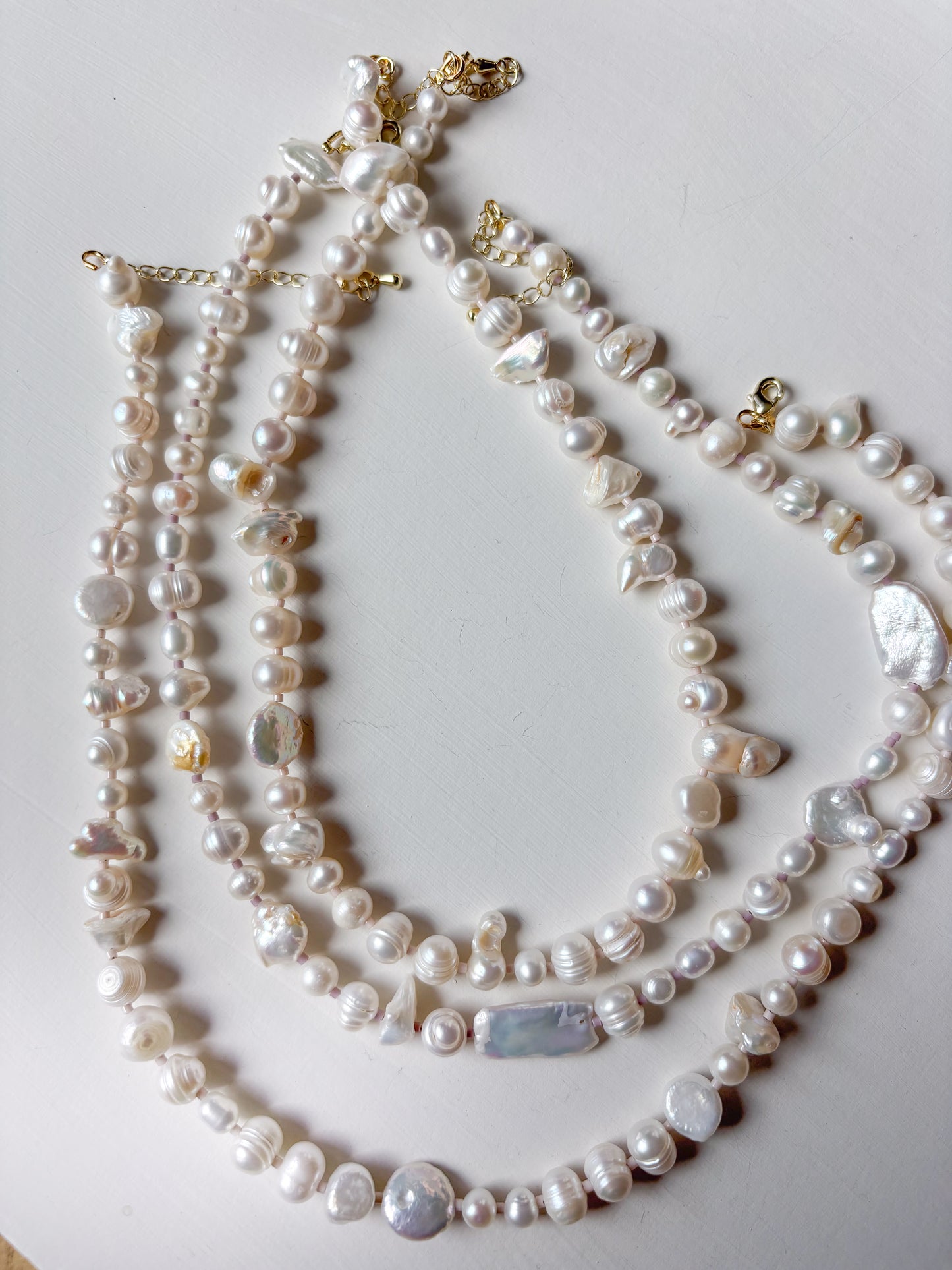 Modern Pearl Necklace