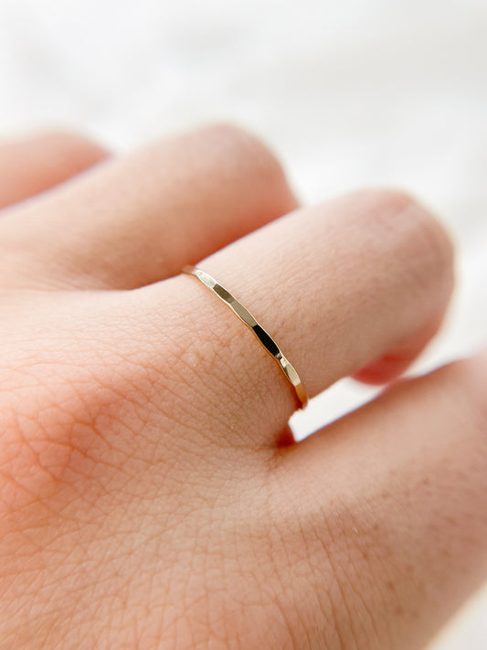 Faceted Ring
