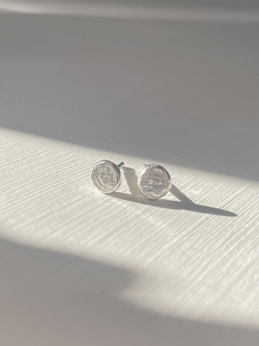 Recycled Sterling Silver Studs
