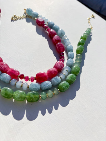 Monotone Hard Candy Necklace