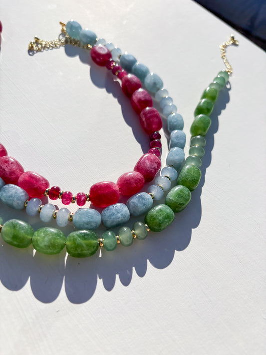 Monotone Hard Candy Necklace
