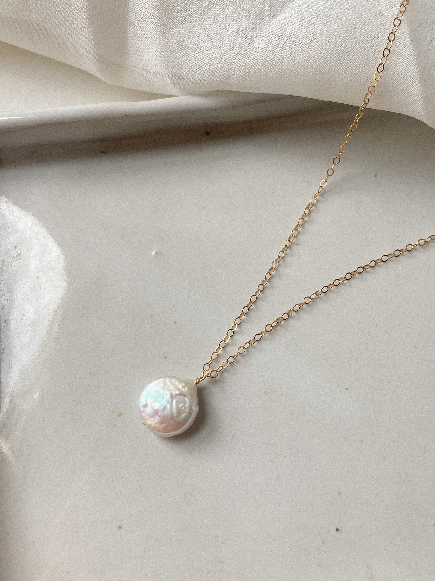 Pearl Drop Necklace