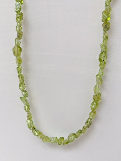 Candied Peridot Necklace