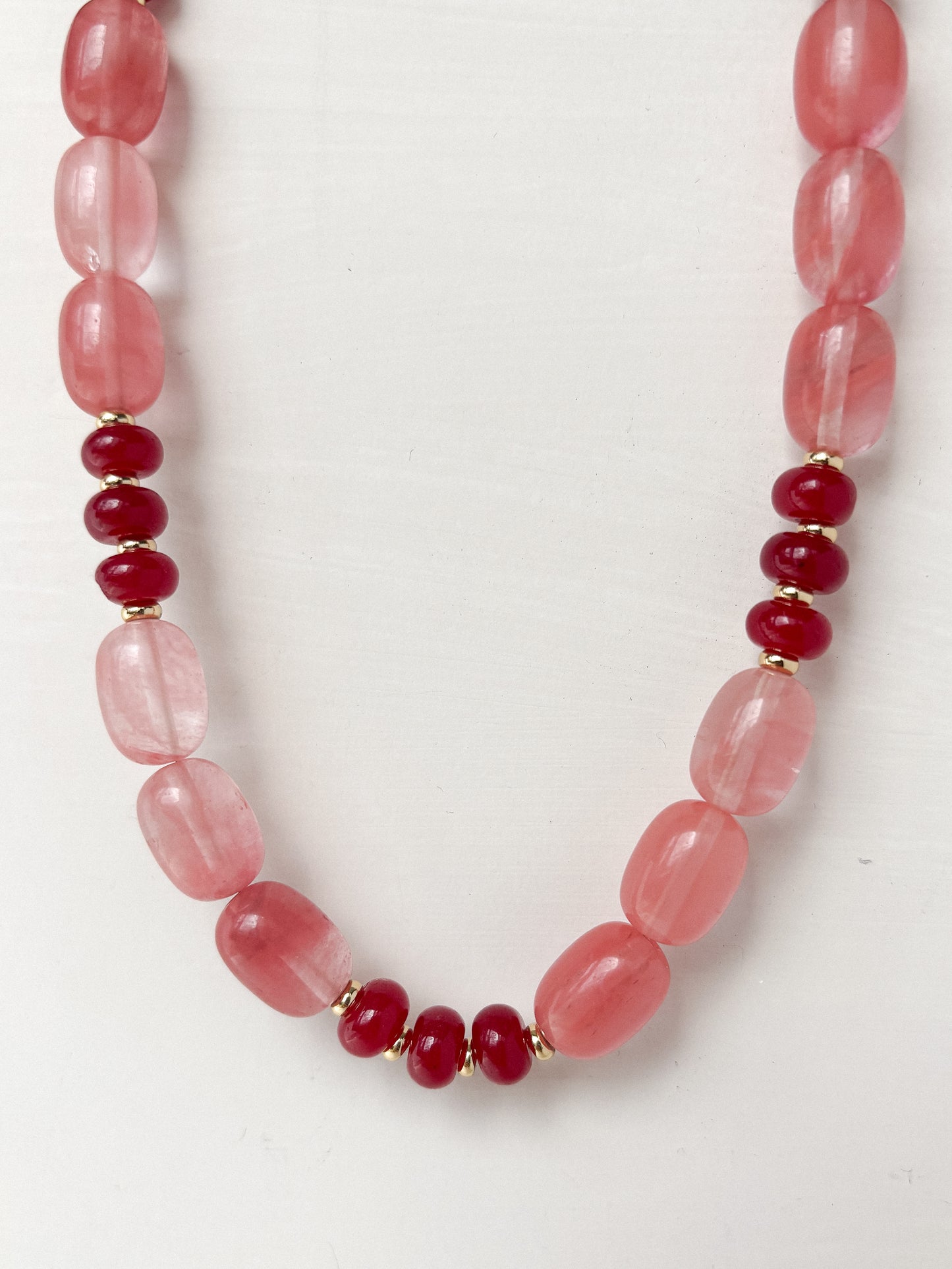 Two-Toned Hard Candy Necklace