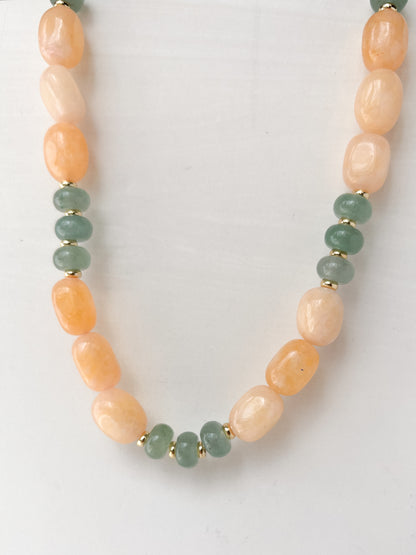 Two-Toned Hard Candy Necklace