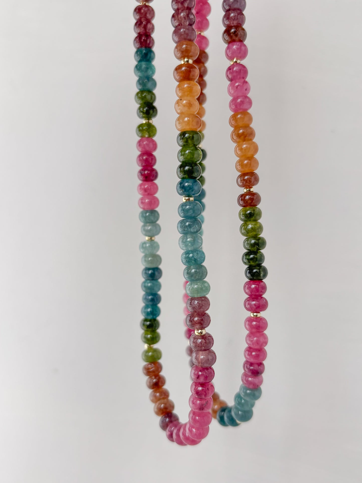 Watermelon Tourmaline Necklace