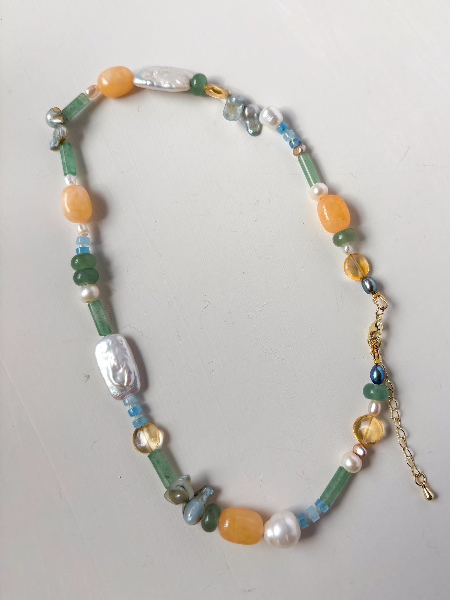 Limoncello Necklace (one of a kind)