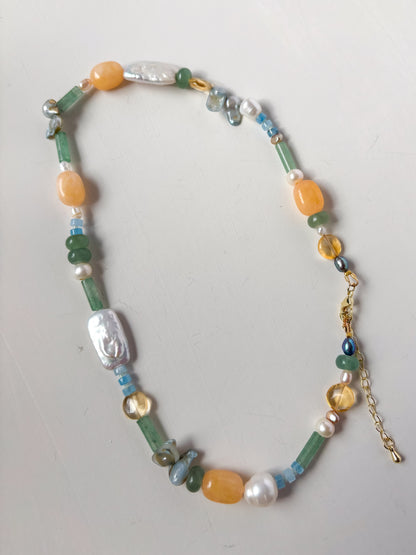 Limoncello Necklace (one of a kind)