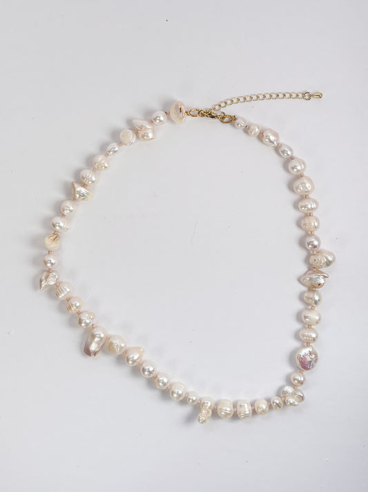 Modern Pearl Necklace