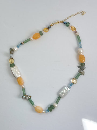 Limoncello Necklace (one of a kind)