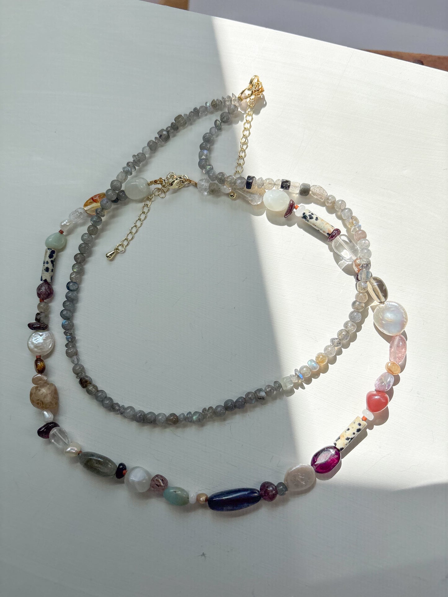 Labradorite Nugget Necklace