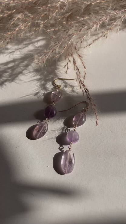Amethyst Dangles